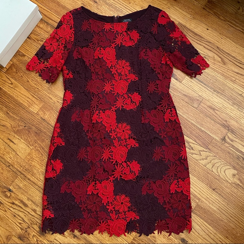Tahari Lace Dress